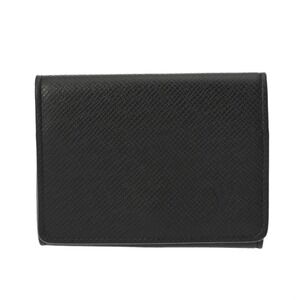 Louis Vuitton Taiga Envelope Carte Wallet de Visite Noir Black